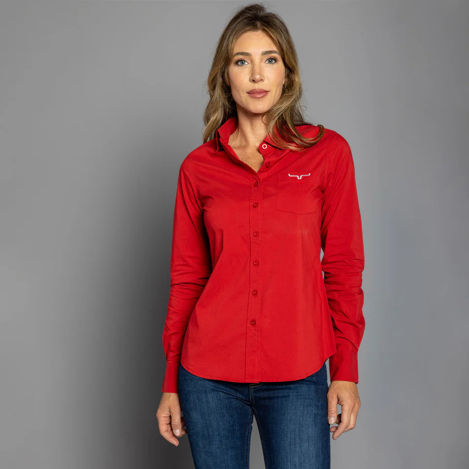 Women's Kimes Ranch KR Team Shirt-- Cozy Warm Stylish