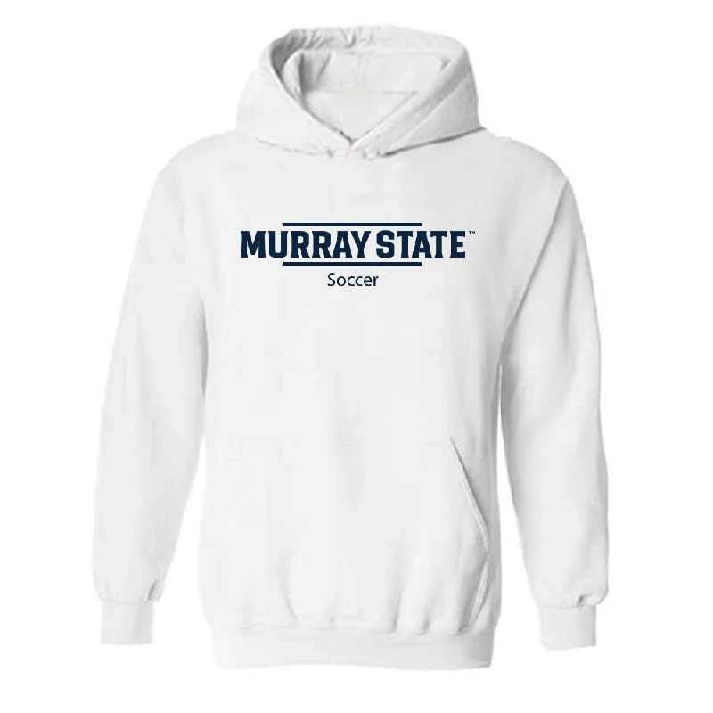 Murray State - NCAA Women's Soccer : Breece Bass - Classic Shersey Hooded Sweatshirt Hoodie with Slim Fit Tailored Modern Murray State - NCAA Women's Soccer : Breece Bass - Classic Shersey Hooded Sweatshirt Hoodie with Slim Fit Tailored Modern