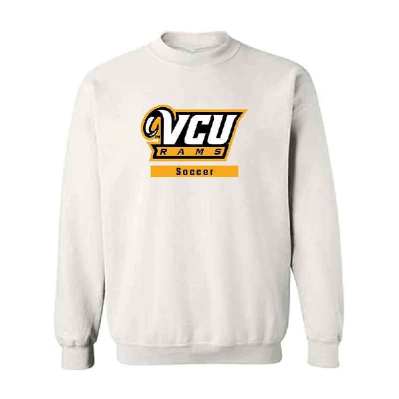 VCU - NCAA Women's Soccer : Jordyn Hall - Classic Shersey Crewneck Sweatshirt Hoodie with Rolled Sleeves Casual Relaxed VCU - NCAA Women's Soccer : Jordyn Hall - Classic Shersey Crewneck Sweatshirt Hoodie with Rolled Sleeves Casual Relaxed
