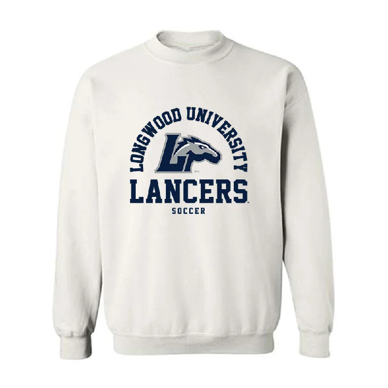 Longwood - NCAA Women's Soccer : Meghan Piazza - Classic Shersey Crewneck Sweatshirt Hoodie with Hidden Zipper Minimalist Clean Longwood - NCAA Women's Soccer : Meghan Piazza - Classic Shersey Crewneck Sweatshirt Hoodie with Hidden Zipper Minimalist Clean