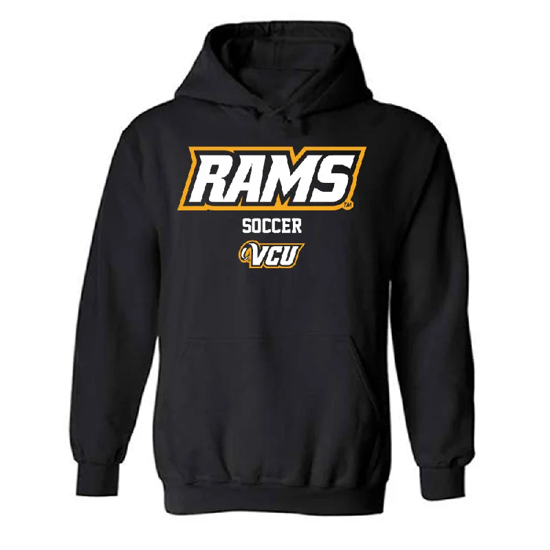 VCU - NCAA Women's Soccer : Jordyn Hall - Classic Shersey Hooded Sweatshirt Hoodie with Bell Sleeves Flared Feminine VCU - NCAA Women's Soccer : Jordyn Hall - Classic Shersey Hooded Sweatshirt Hoodie with Bell Sleeves Flared Feminine