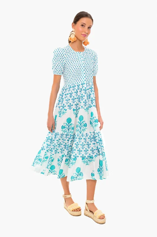 Turquoise Daphne Dress Tunics Practical durable