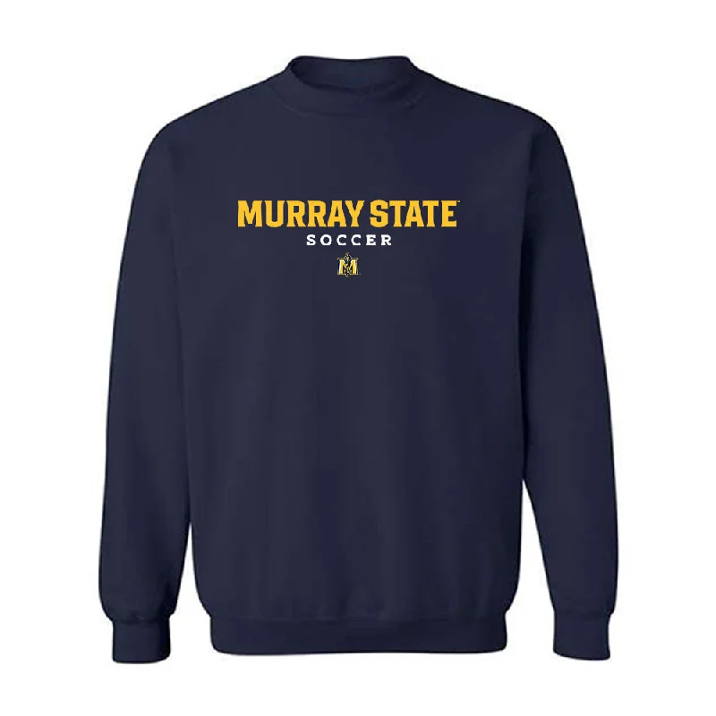 Murray State - NCAA Women's Soccer : Breece Bass - Classic Shersey Crewneck Sweatshirt Hoodie with Raglan Sleeves Sporty Comfortable Murray State - NCAA Women's Soccer : Breece Bass - Classic Shersey Crewneck Sweatshirt Hoodie with Raglan Sleeves Sporty Comfortable