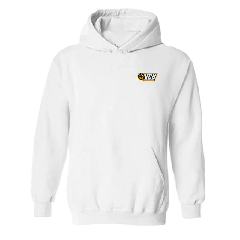 VCU - NCAA Women's Soccer : Jordyn Hall - Sports Shersey Hooded Sweatshirt Hoodie with V-Neck Classic Versatile VCU - NCAA Women's Soccer : Jordyn Hall - Sports Shersey Hooded Sweatshirt Hoodie with V-Neck Classic Versatile