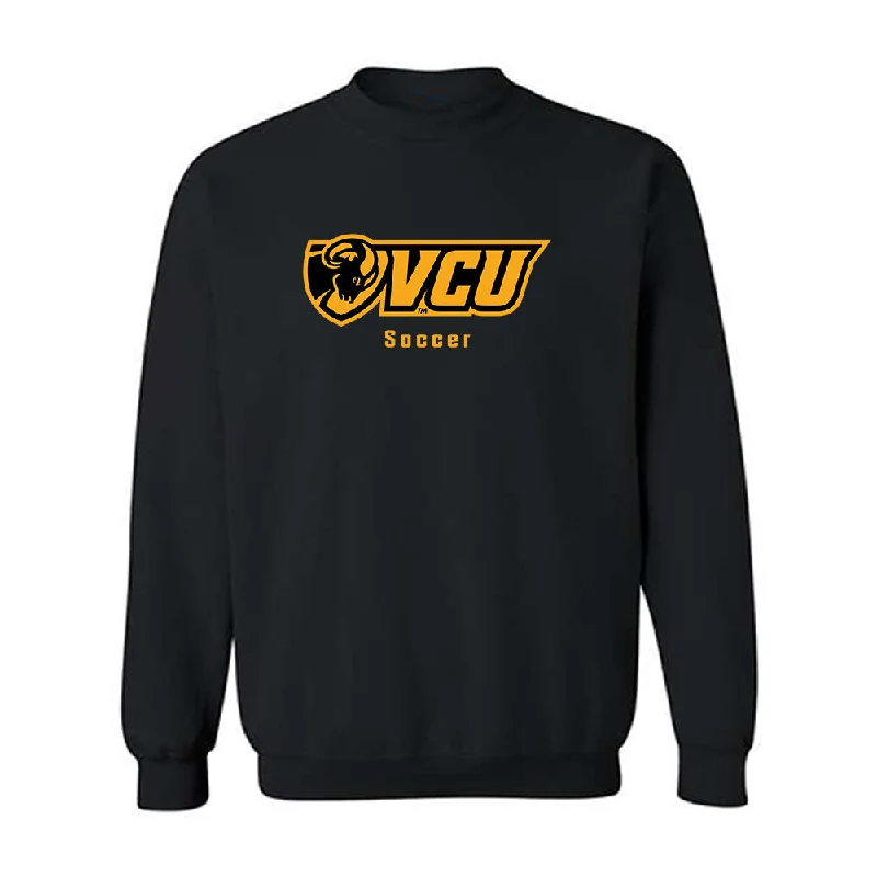 VCU - NCAA Women's Soccer : Jordyn Hall - Classic Shersey Crewneck Sweatshirt Hoodie with Cuffed Sleeves Snug Secure VCU - NCAA Women's Soccer : Jordyn Hall - Classic Shersey Crewneck Sweatshirt Hoodie with Cuffed Sleeves Snug Secure