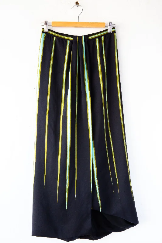 Drape Habutai Skirt velvet skirt sumptuous