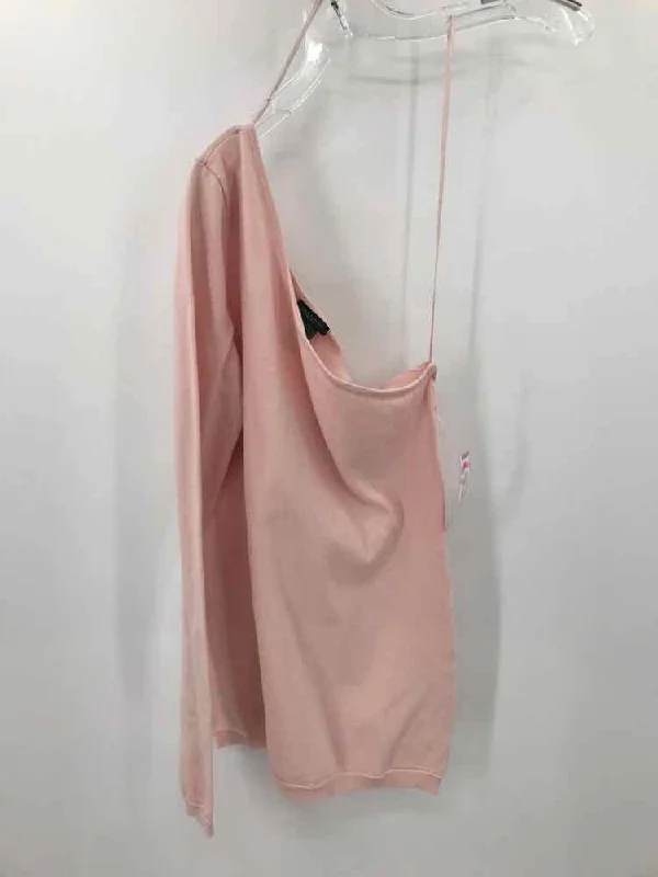 Pre-Owned Ann Taylor Pink Size XS Sweater Collared Crew Neck Turtle Neck