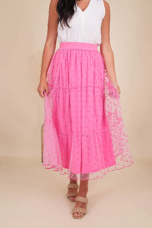 A Sweet Affection Skirt satin skirt smooth