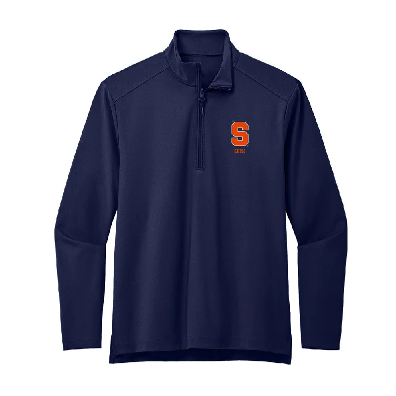 Syracuse - NCAA Women's Cross Country : Carmen Luisi - Premium Quarter Zip Jacket Hoodie Zip-Up Jacket Button-Up Jacket Syracuse - NCAA Women's Cross Country : Carmen Luisi - Premium Quarter Zip Jacket Hoodie Zip-Up Jacket Button-Up Jacket